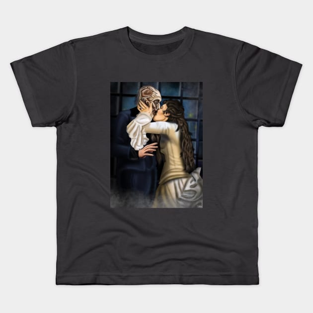 Phantom of the Opera Kids T-Shirt by Vallieboy_art